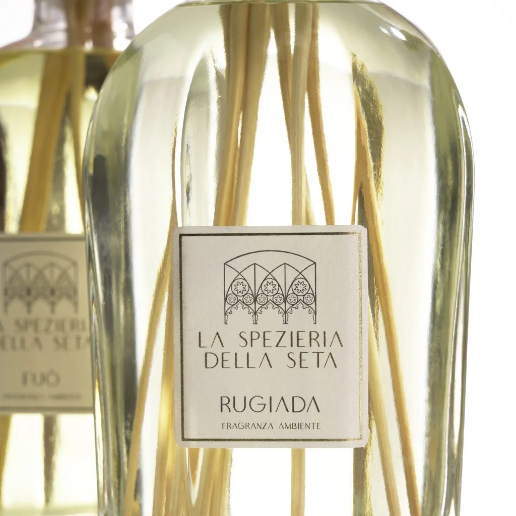 La Spezieria della Seta Profumi di nicchia Bologna Rugiada fragranza ambiente Bertrand Duchaufour